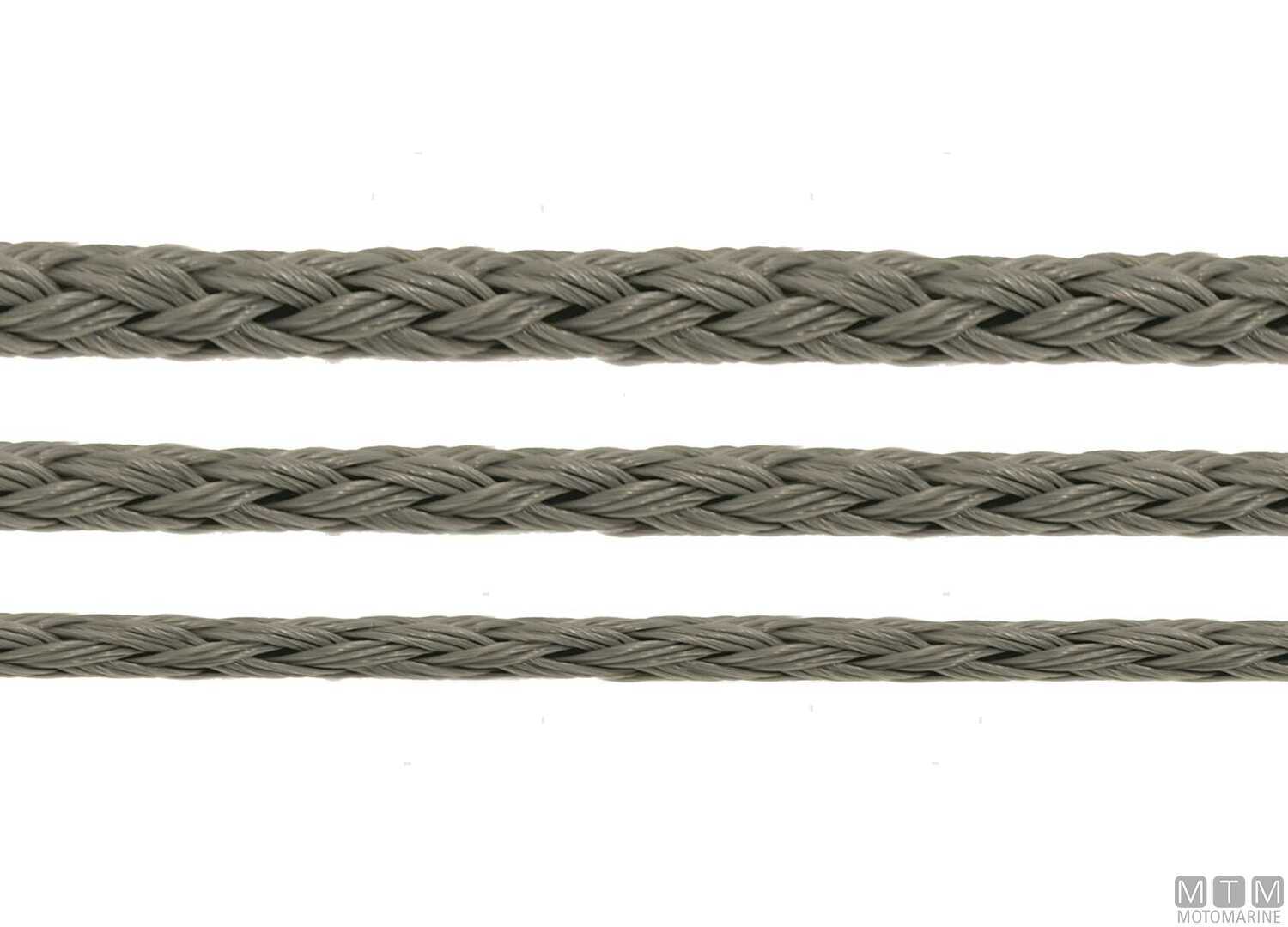 Image Grey Polyethylene Floating Braided Line &Oslash;8mm 200m