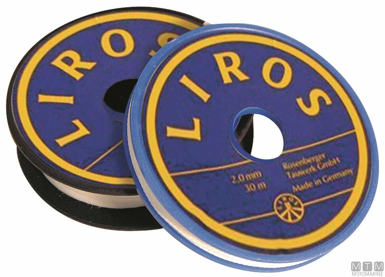 Image Filo per Impiombature Bianco in Poliestere Paraffinato &Oslash;0.5mm 80m