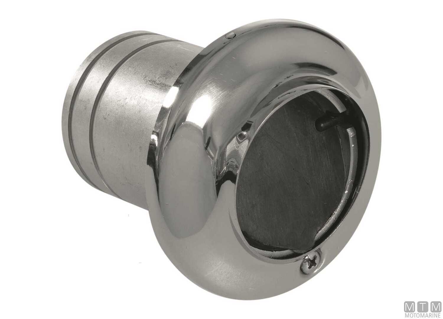 Image Bocchettone di Scarico MTM con Pattella &Oslash;40mm Acciaio Inox