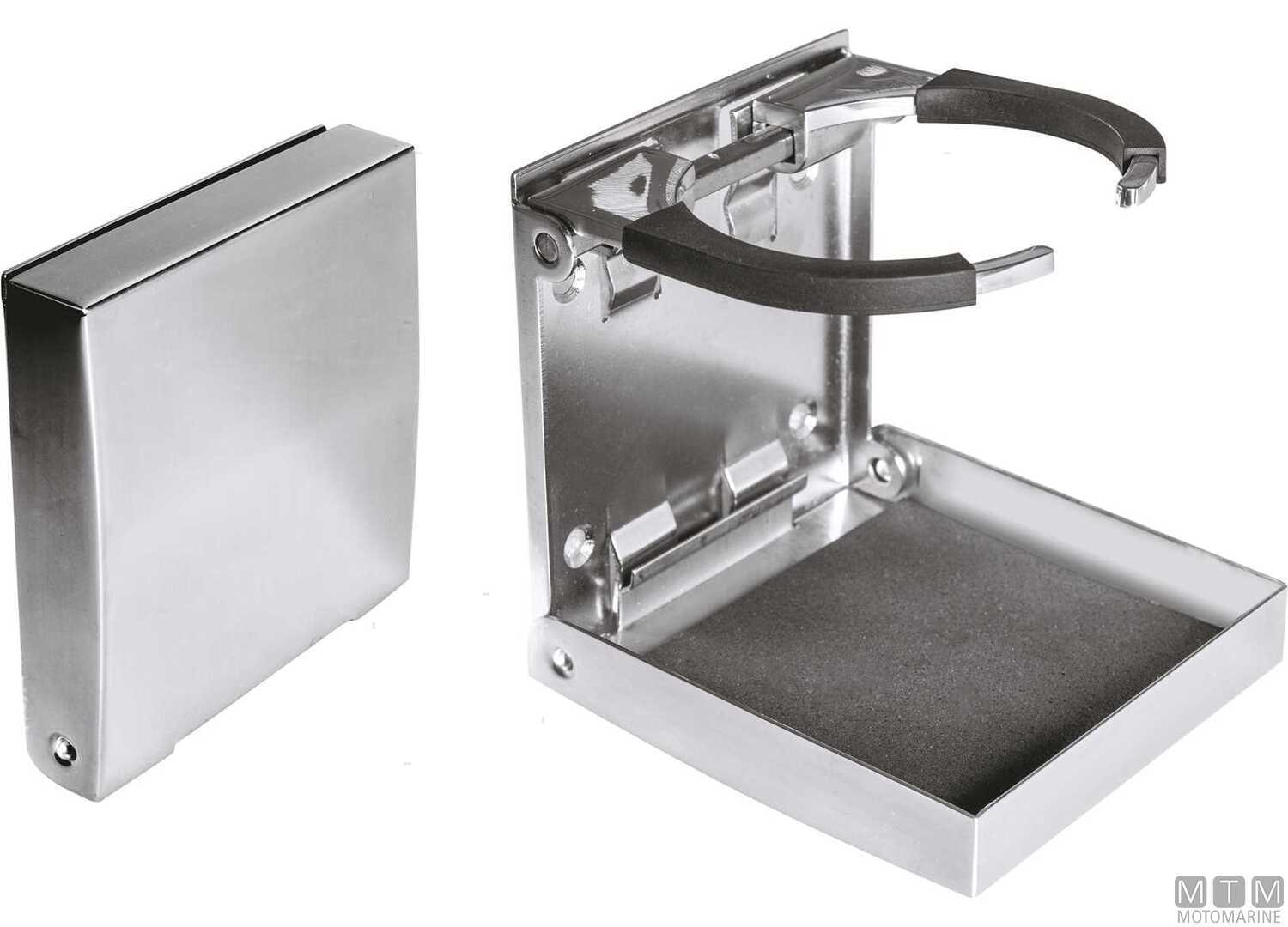 Image Portabicchiere Pieghevole Inox