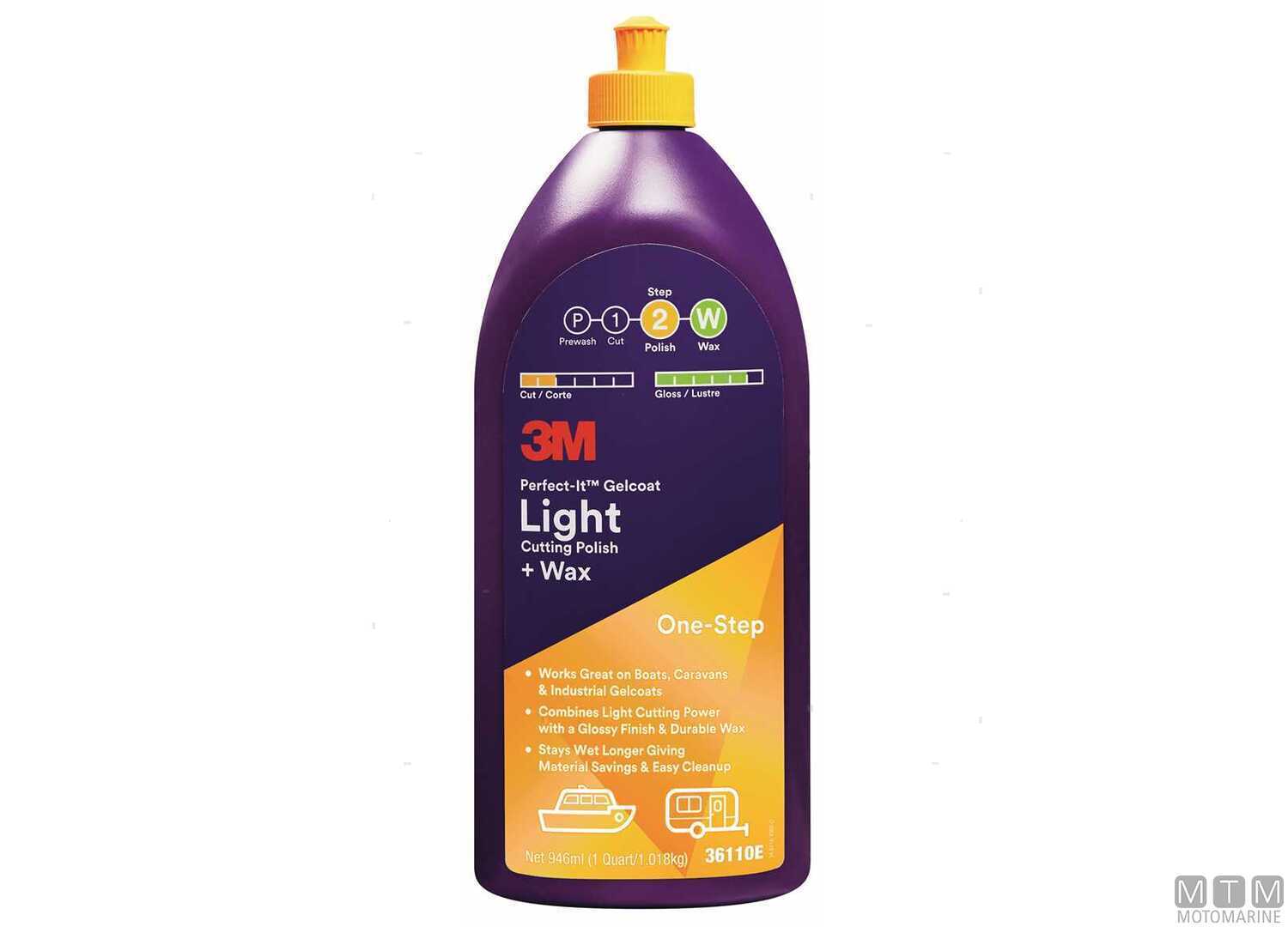 Image 3M Perfect-it Gelcoat Light Polish & Wax 946ML