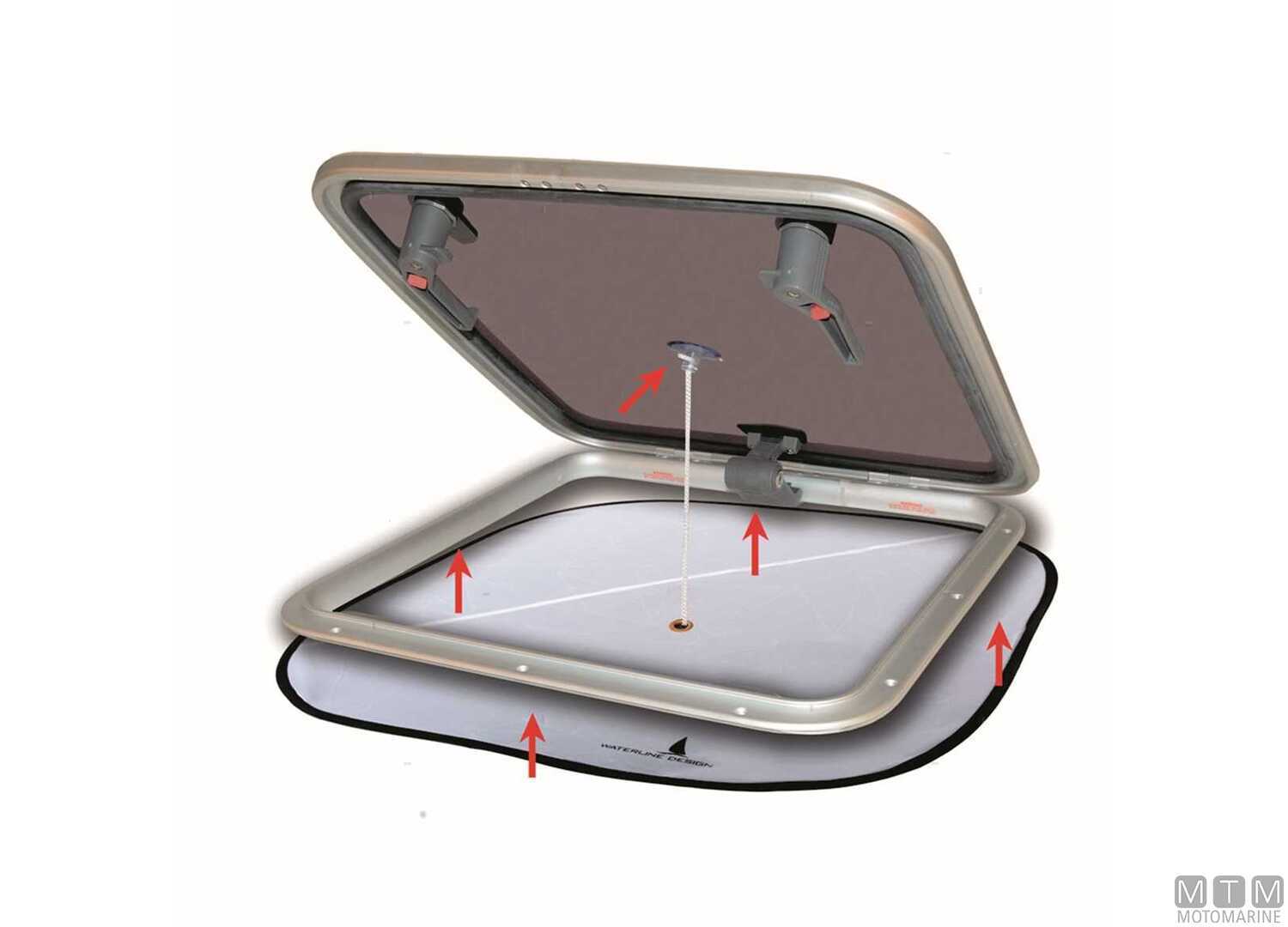 Image Water Line Hatch Blackout Blind S