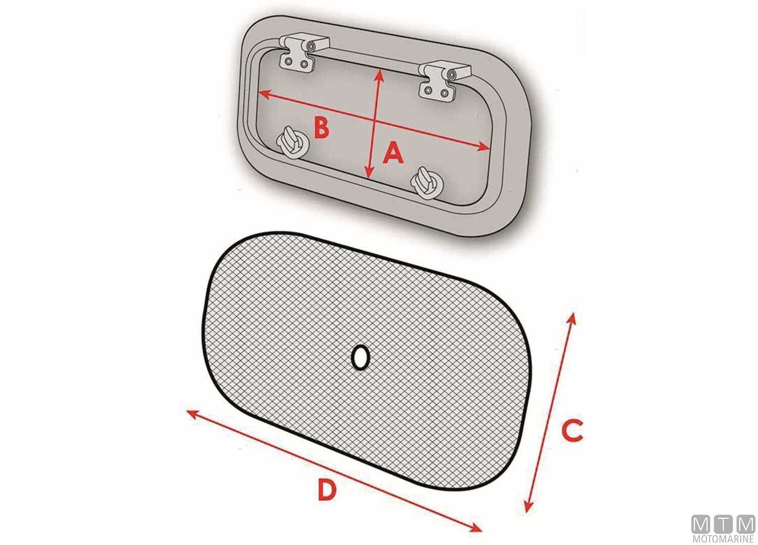 Water Line Porthole Mosquito Net L-img3272551_1.jpg
