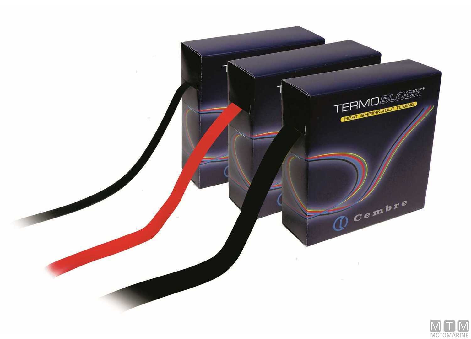 Image Guaina Termorestringente Termoblock Nera 3.2-6.4MM 10m