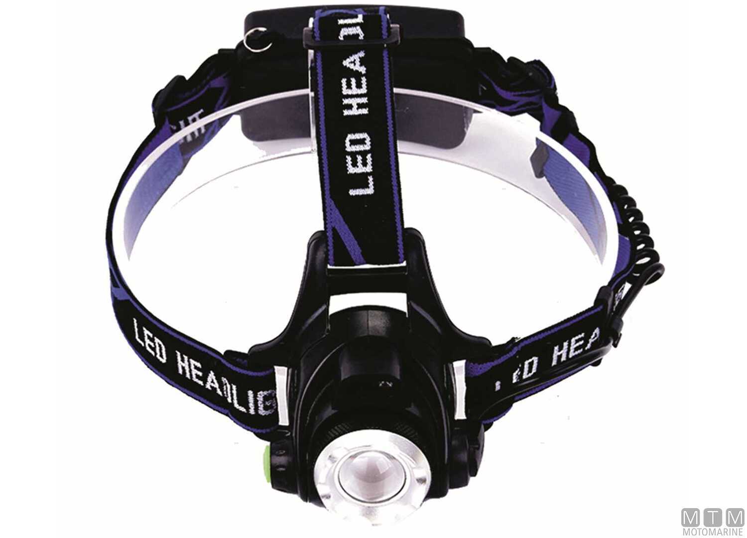Image Led Headlamp with Rechargeable 18650 Battery