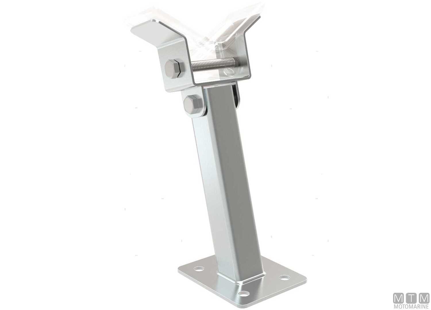 Image Staffa in Acciaio Zincato per Fermaprua 220XH40MM