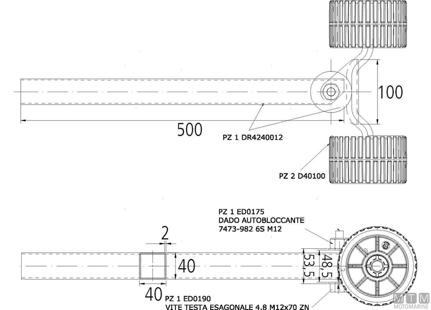 Bracket with 2 Side Rollers h500mm-img2805030_.jpg