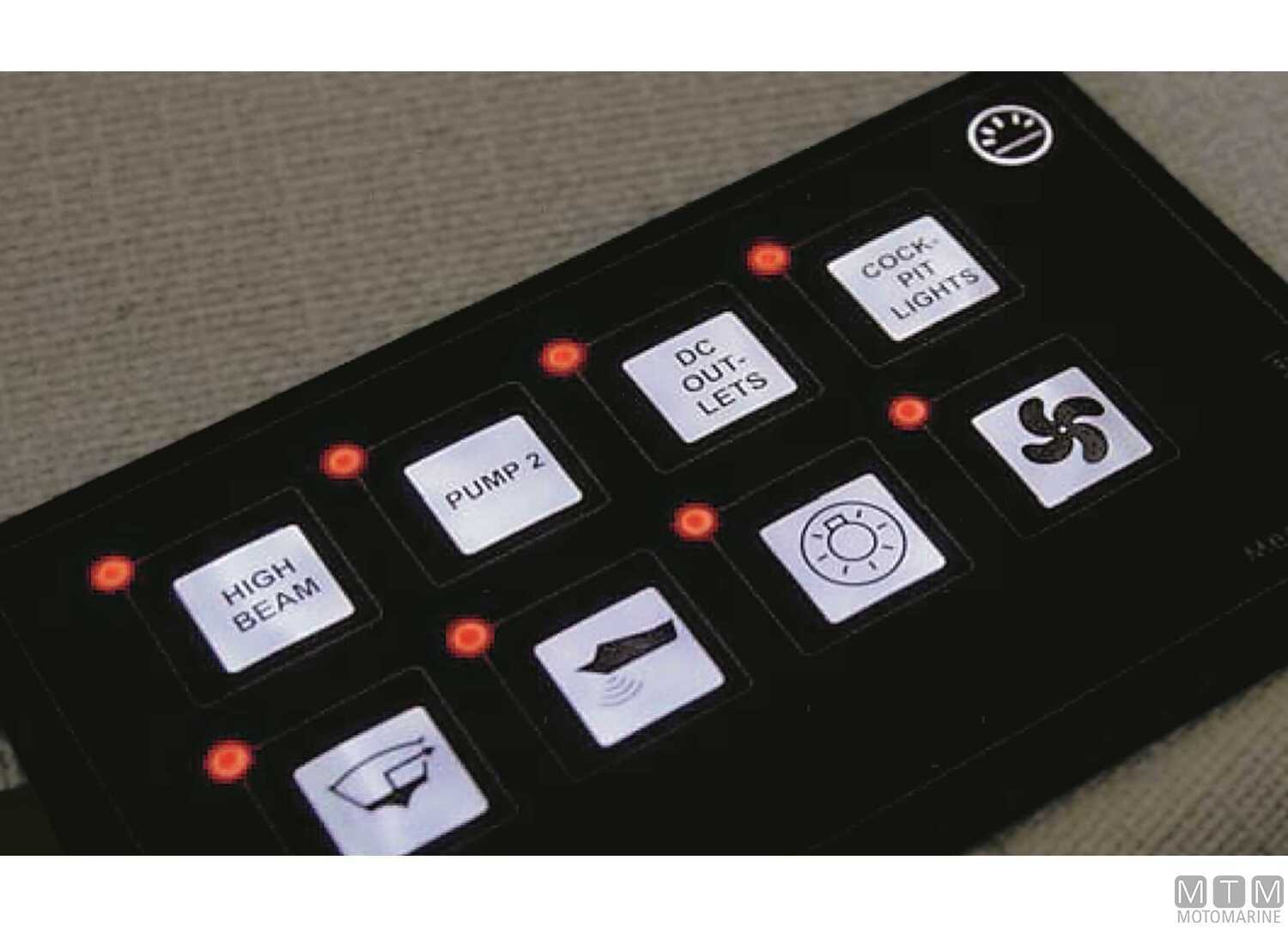 Image Pannello Con Interruttori Touch 6P Led IP67