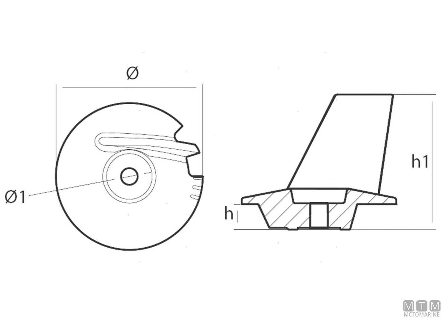 Anodo Pinna per Tohatsu Mfs 8 in Zinco-img5124516_1.jpg