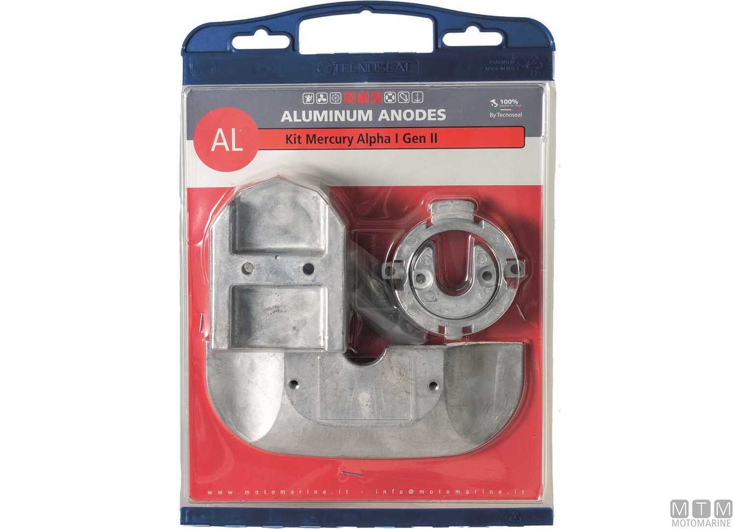 Image Kit Anodi Alpha One Gen Ii in Alluminio