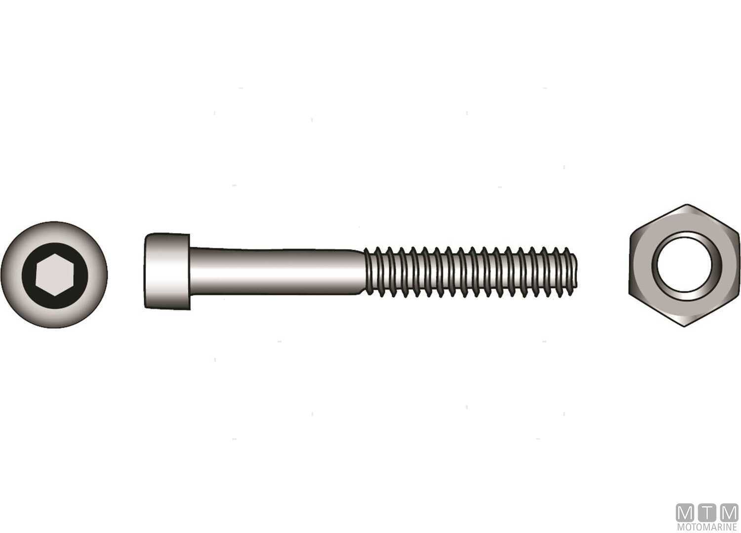 Viti Esagono Incassato DIN912+DADI Inox A4 m8x25 4PZ-img791205020_.jpg