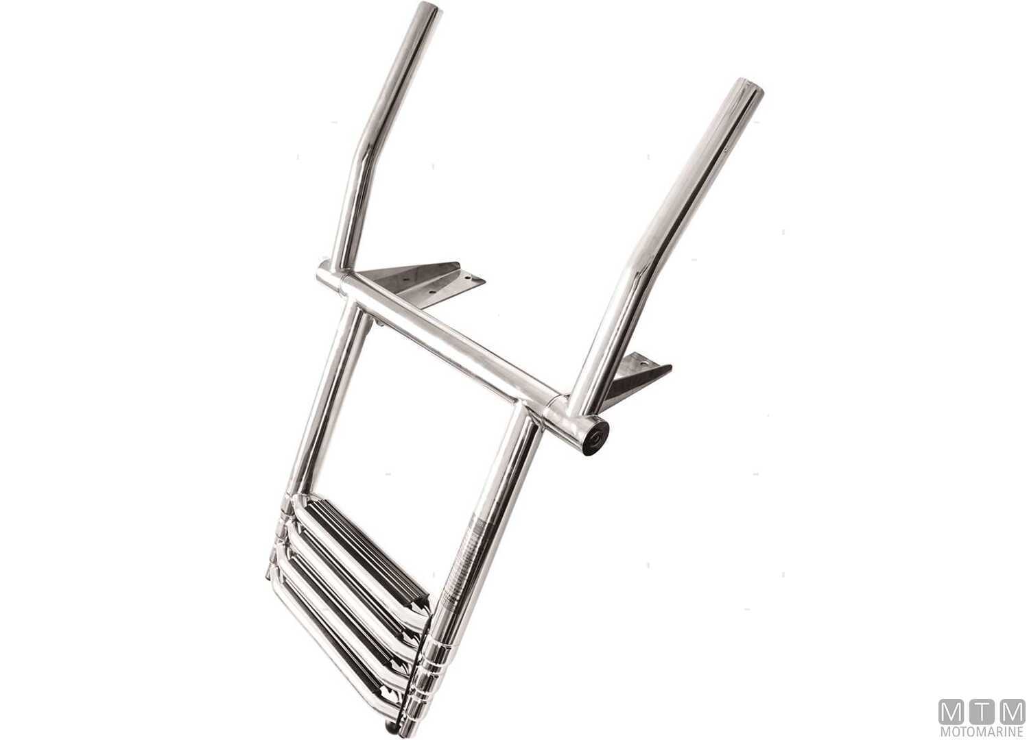 Telescoping Ladder 4 Steps with Folding Handrail Stainless Steel 316-img0505344_1.jpg