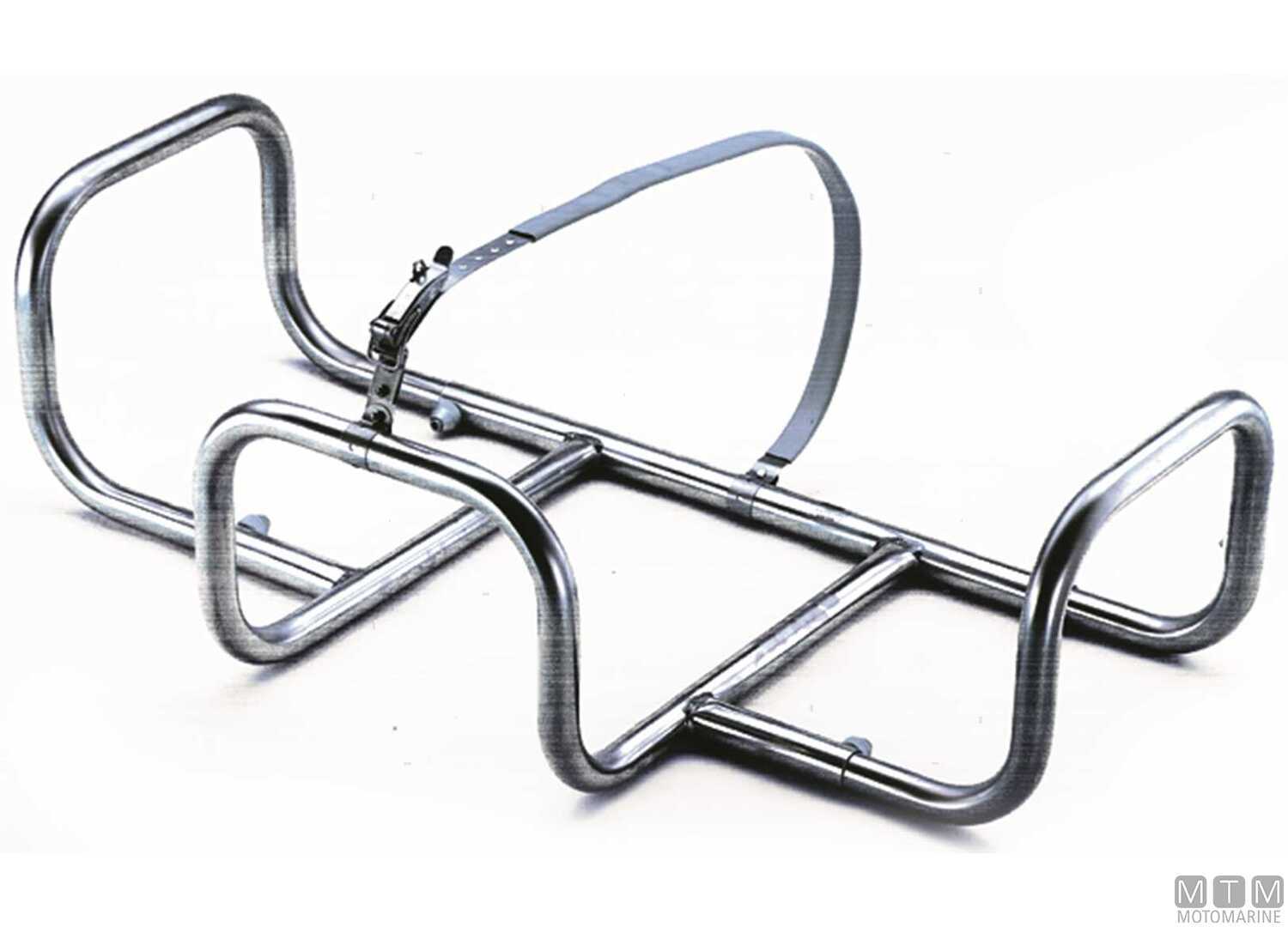 Image Sella Regolabile in Acciaio Inox per Zattere Salvataggio