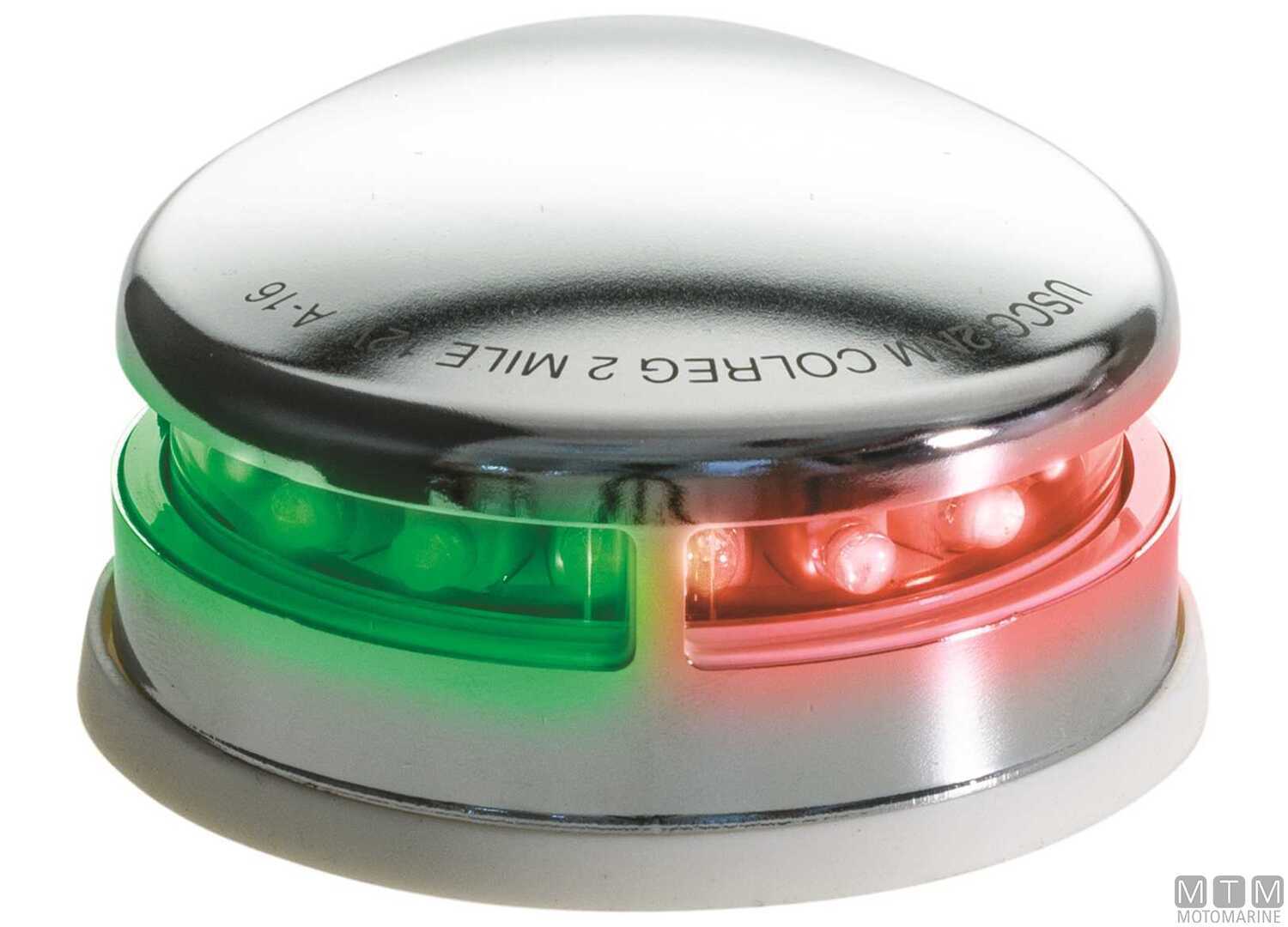 Bow Combined Red/green Led Navigation Light Stainless Steel-img2111518_1.jpg
