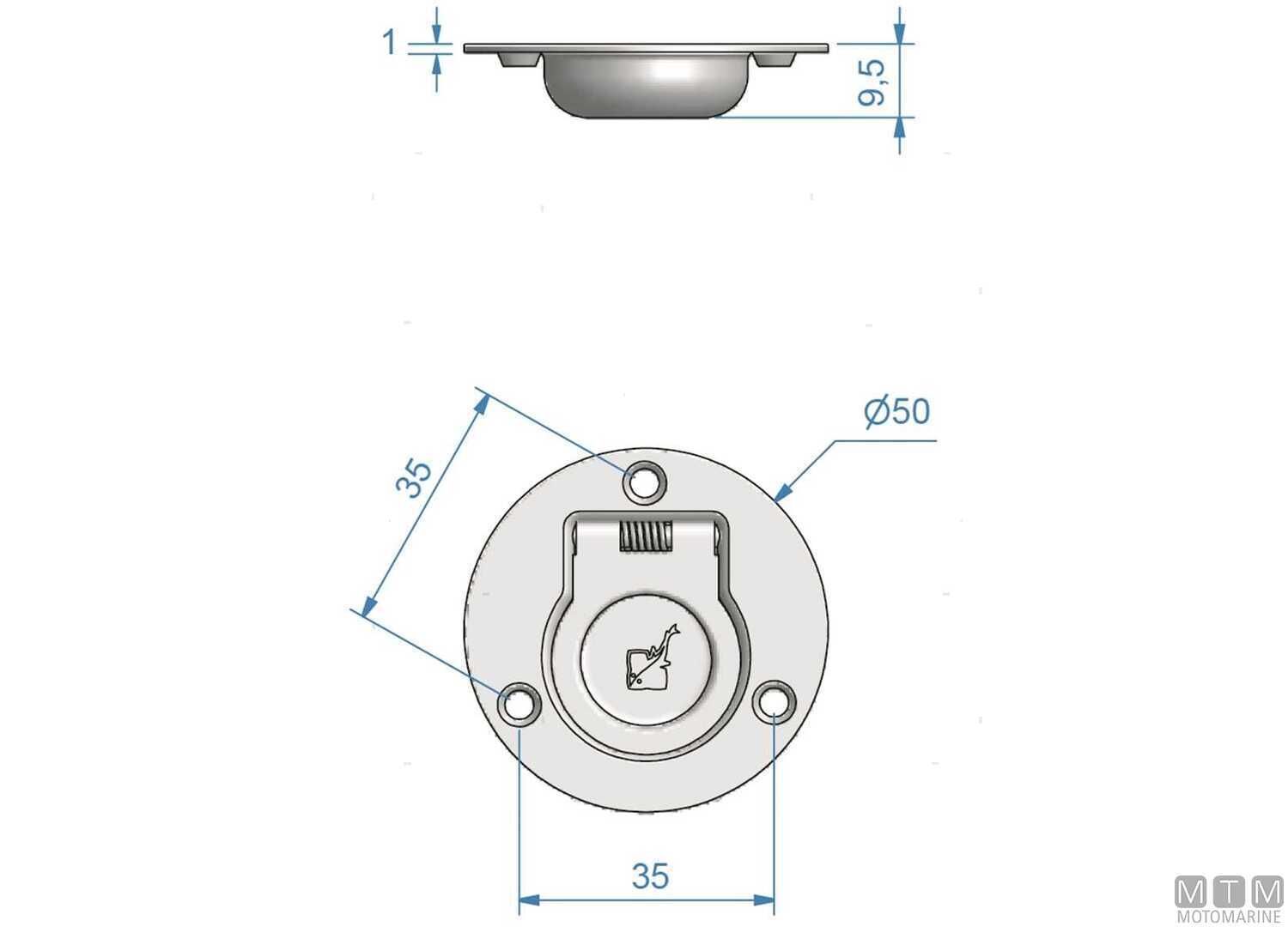 Maniglia Alzapagliolo Roca Ø50mm Acciaio Inox-img0340415_.jpg