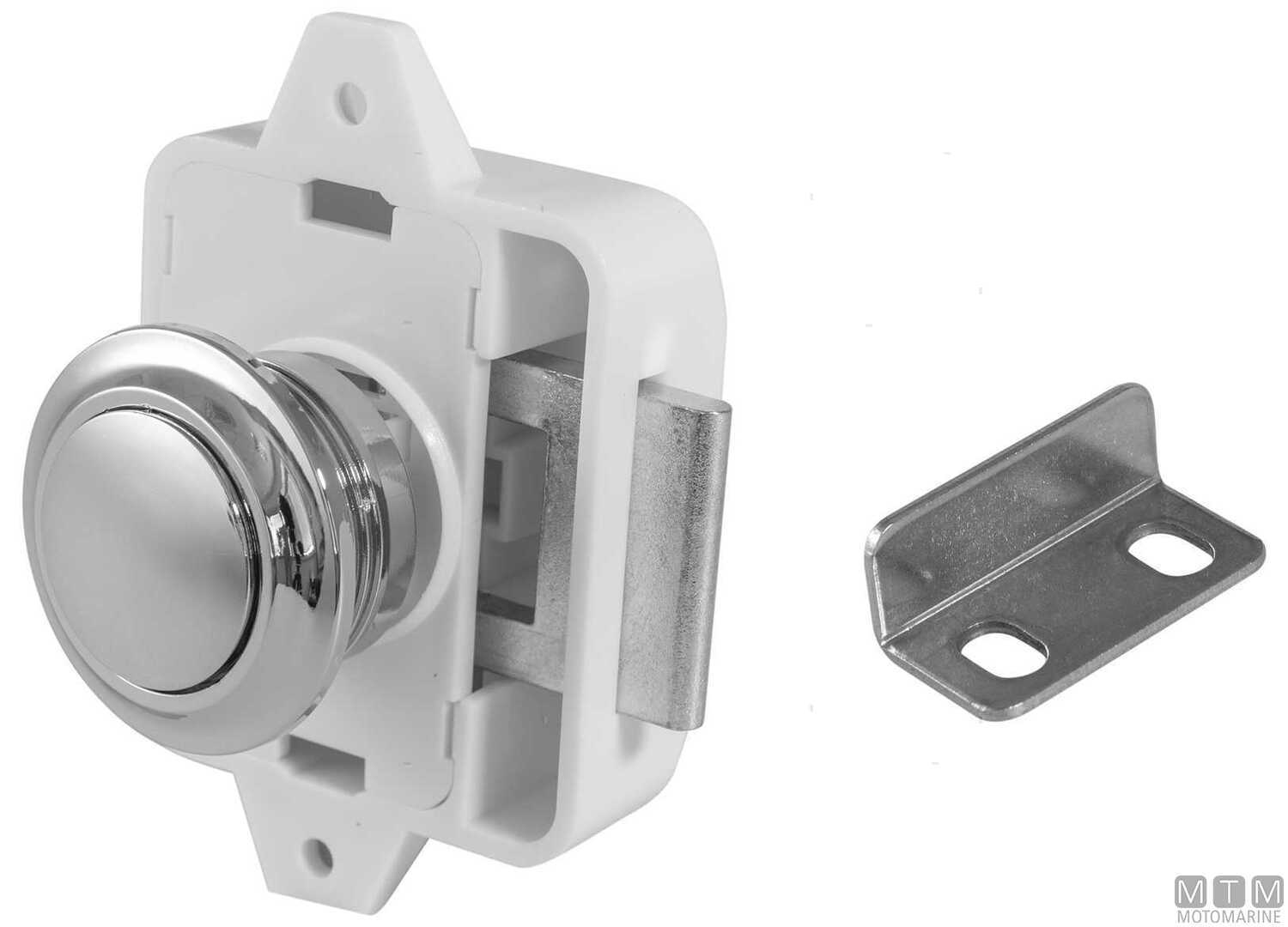 Image Jf Push Button Rim Latch 45x78mm