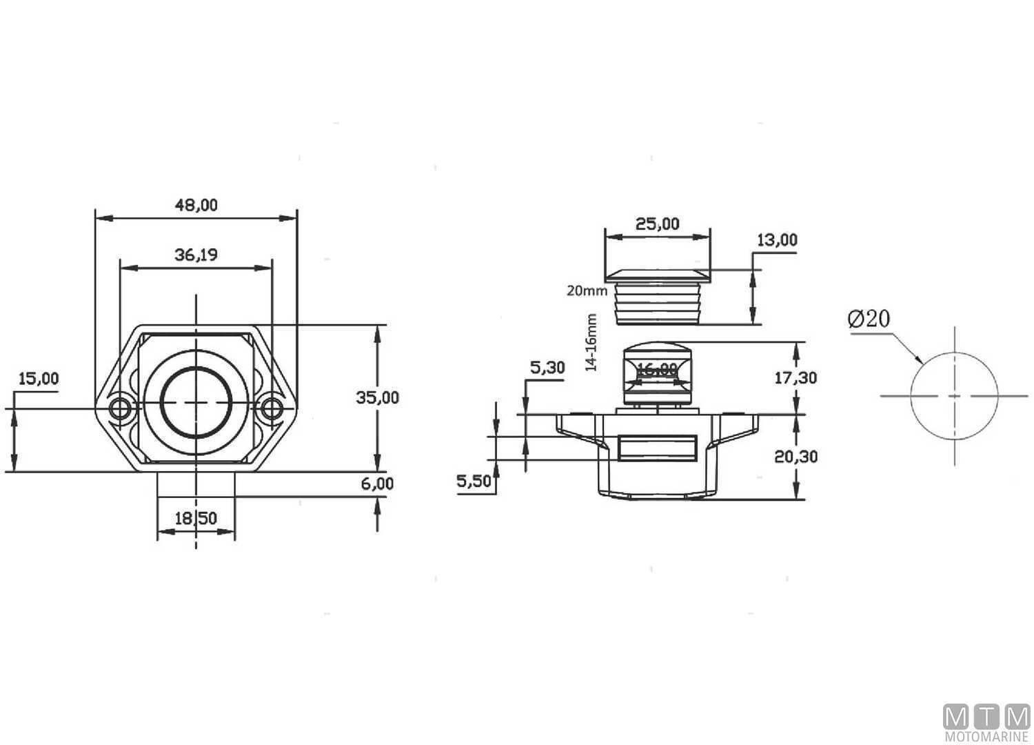 Chiusura a Pulsante Jf Compact 35x48mm in ABS Cromato e Zamak-img0343140_.jpg