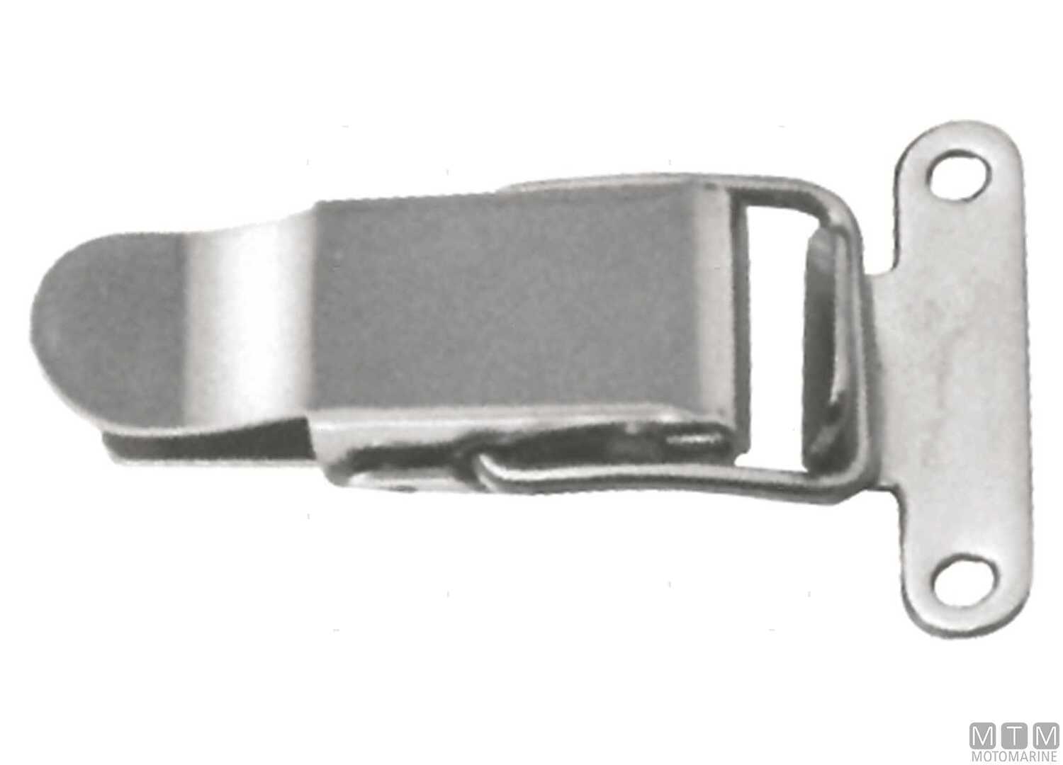 Image Chiusura a Leva 55x15mm Base Larga Acciaio Inox Stampato