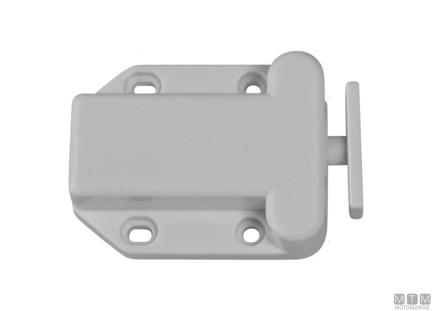 Arresto a Spinta Crab per Portelli e Cassetti in Plastica Bianca-img0342707_1.jpg