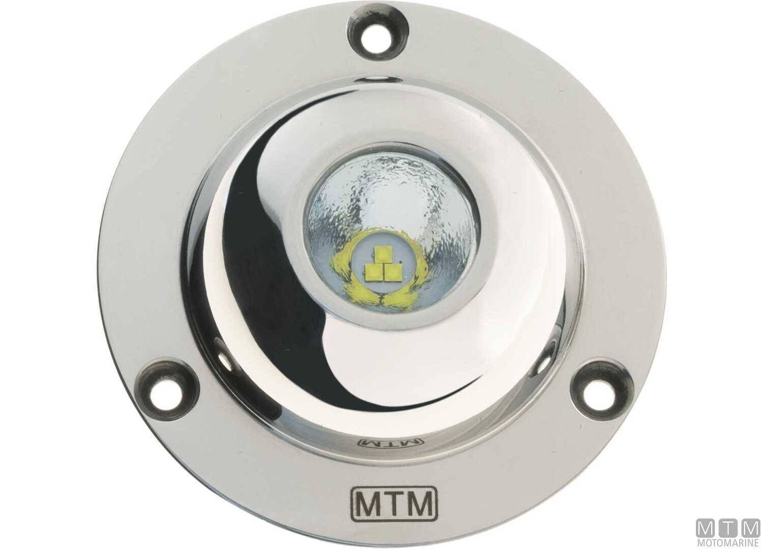 Image Faro Subacqueo Led Bianco MTM Acciaio Inox &Oslash;80mm