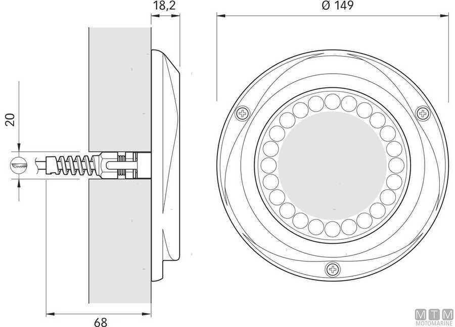 Faro Subacqueo LED Quick Challenger Delta-img2121372_3.jpg