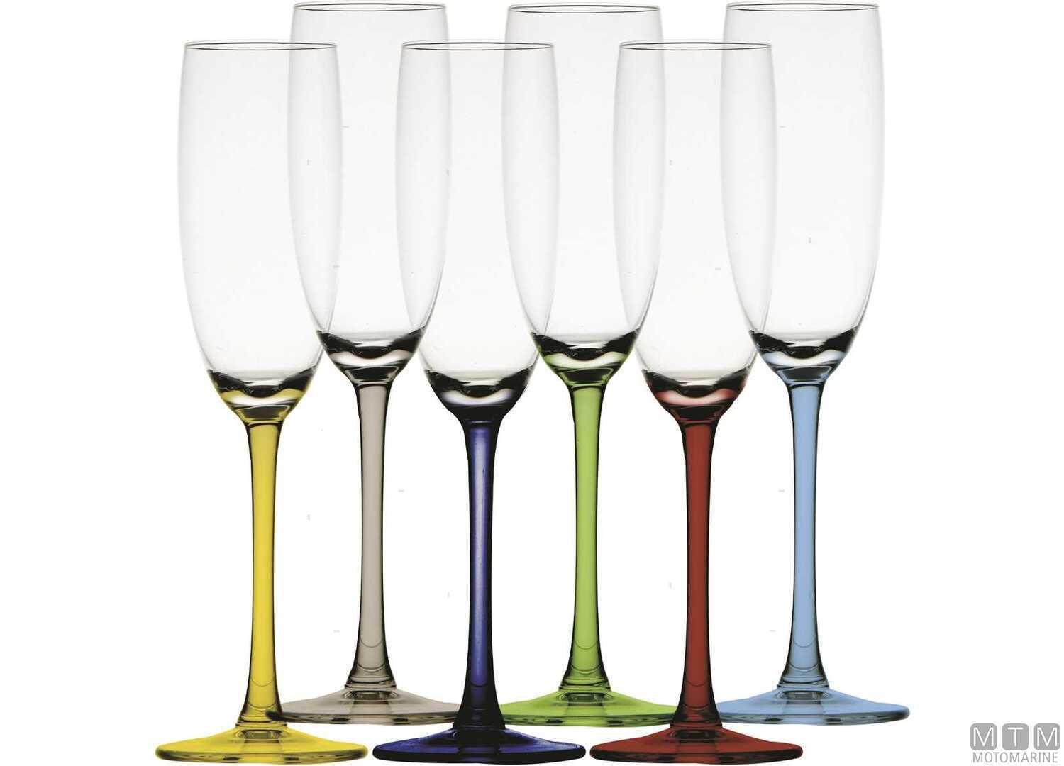 Image Champagne Glass Set MB Ecozen Party Color