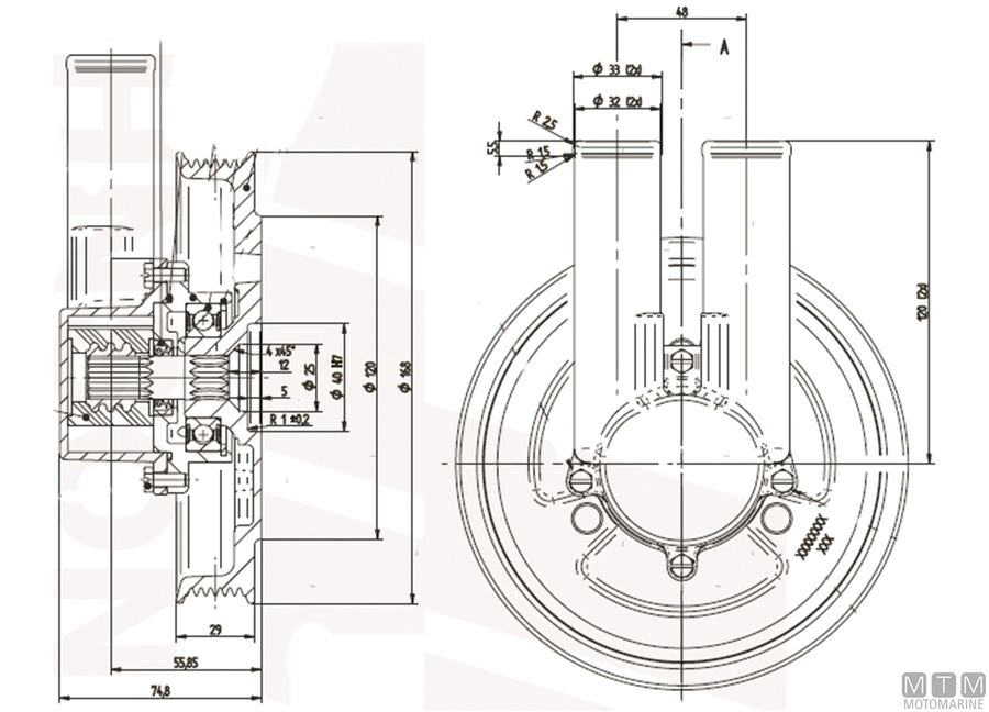 Pompa SPX Johnson F5B-9 (10-13567-01) - 3/4