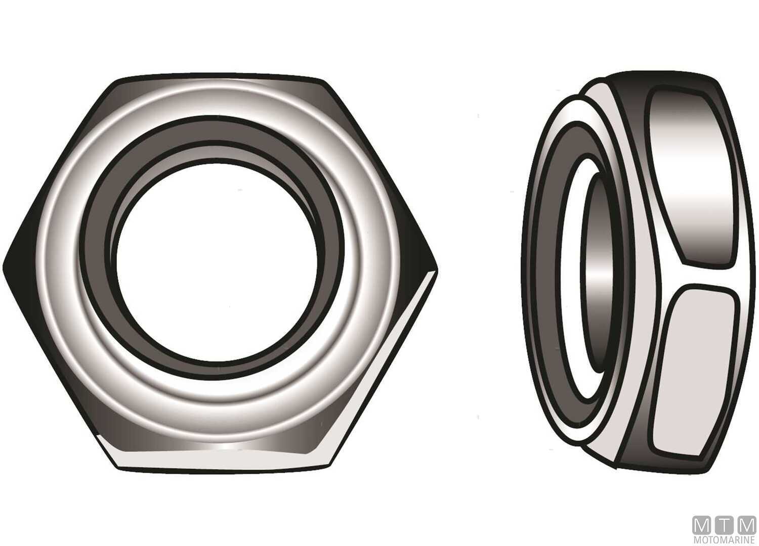 Nylock Hex Nut DIN985 Stainless Steel A4 M8 10 Pcs-img7985004_.jpg