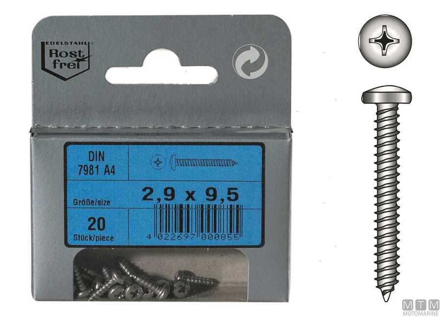 Viti Autofilettanti Testa Cilindrica DIN 7981-img798129009.jpg