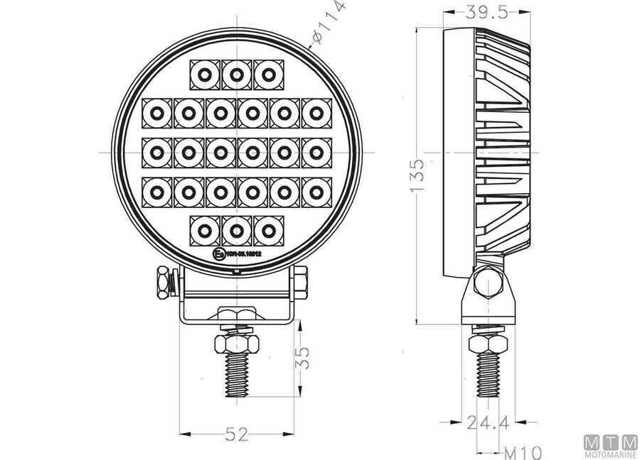 Faretto LED da Coperta e Pozzetto S-line D110 24W Flood-img2121111_1.jpg
