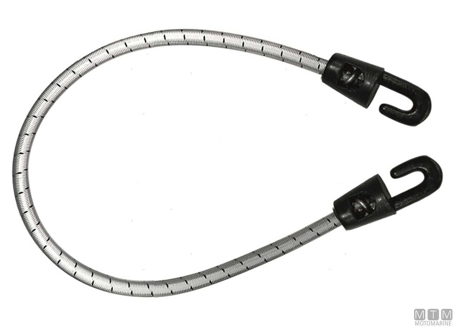 Image Elastico con 2 Ganci Aperti in Nylon &Oslash;4mm 20cm