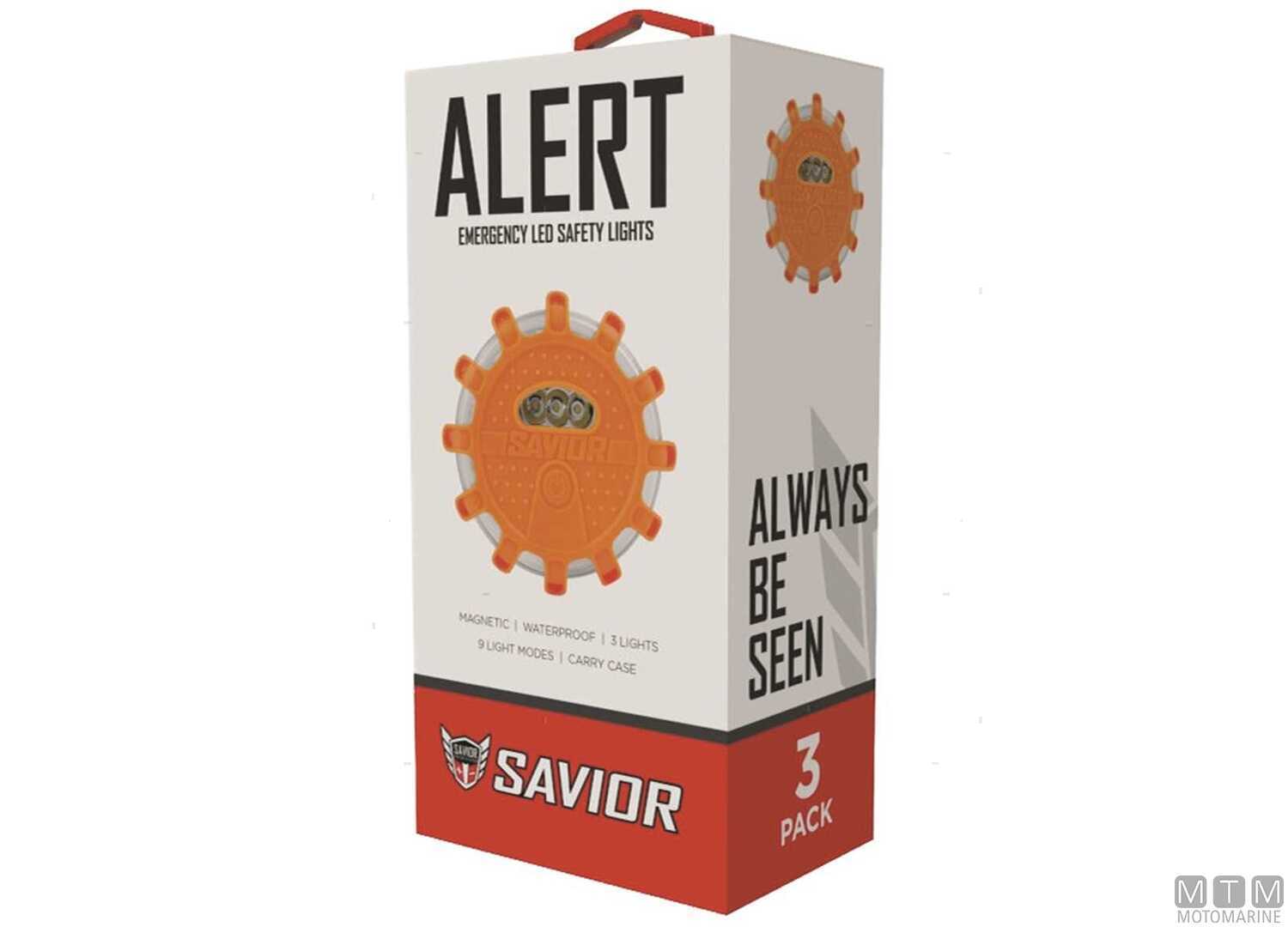 Confezione 3PZ Luci Led di Emergenza e Segnalazione Savior-img2120414_3.jpg
