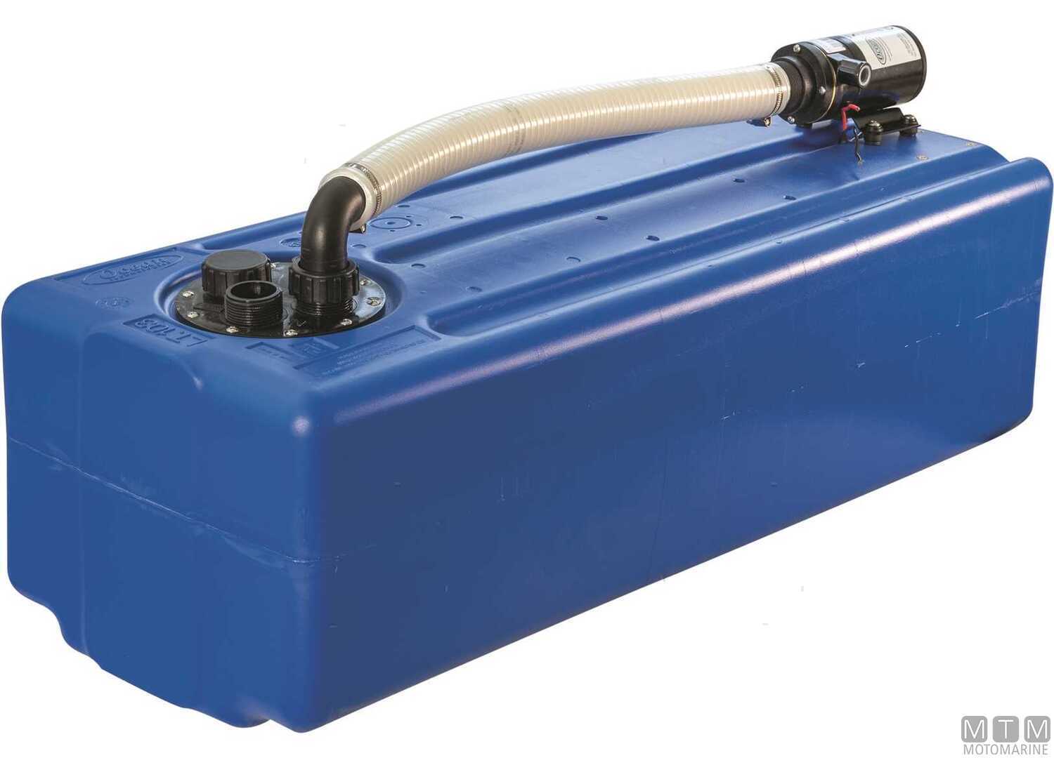 Image Serbatoio Acque Nere Ocean con Pompa 12V 53L