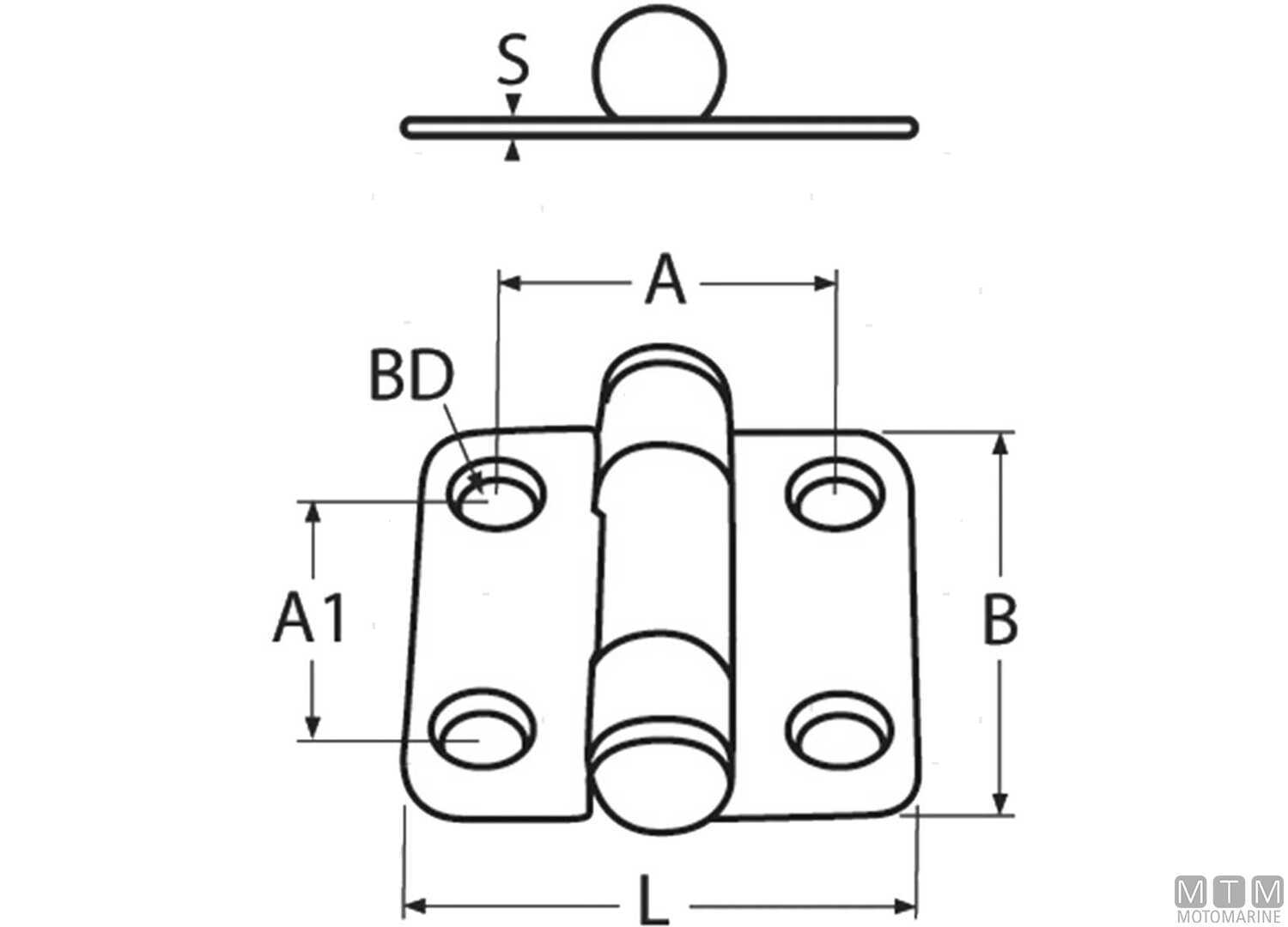 Cerniera a Libro Frenata Matec 41x40mm in Acciaio Inox 316-img0451104_.jpg