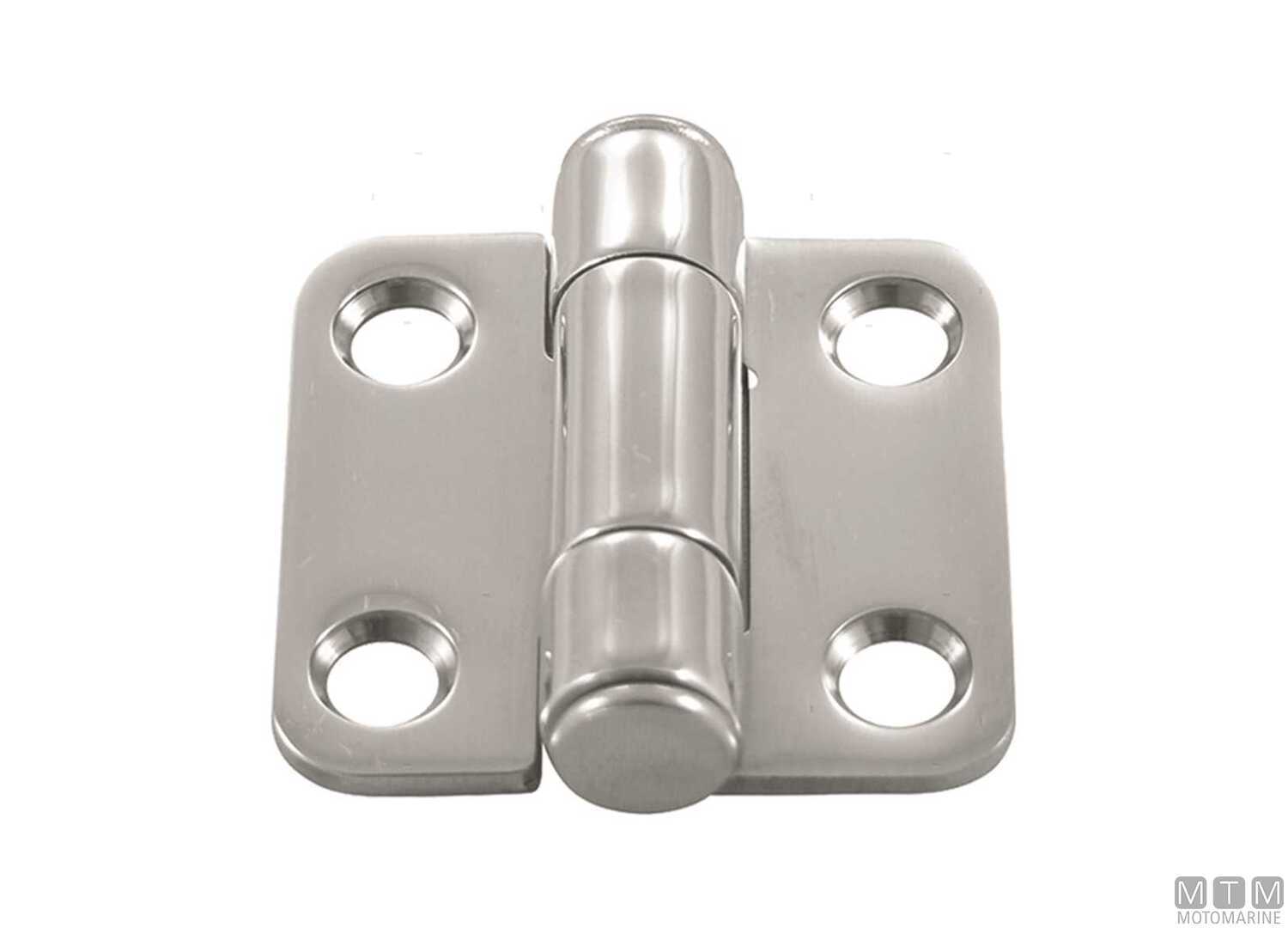 Image Cerniera a Libro Frenata Matec 41x40mm in Acciaio Inox 316