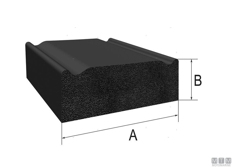 Guarnizione Trim-Lok Flat Rubber Seal Black-img3835120_4.jpg