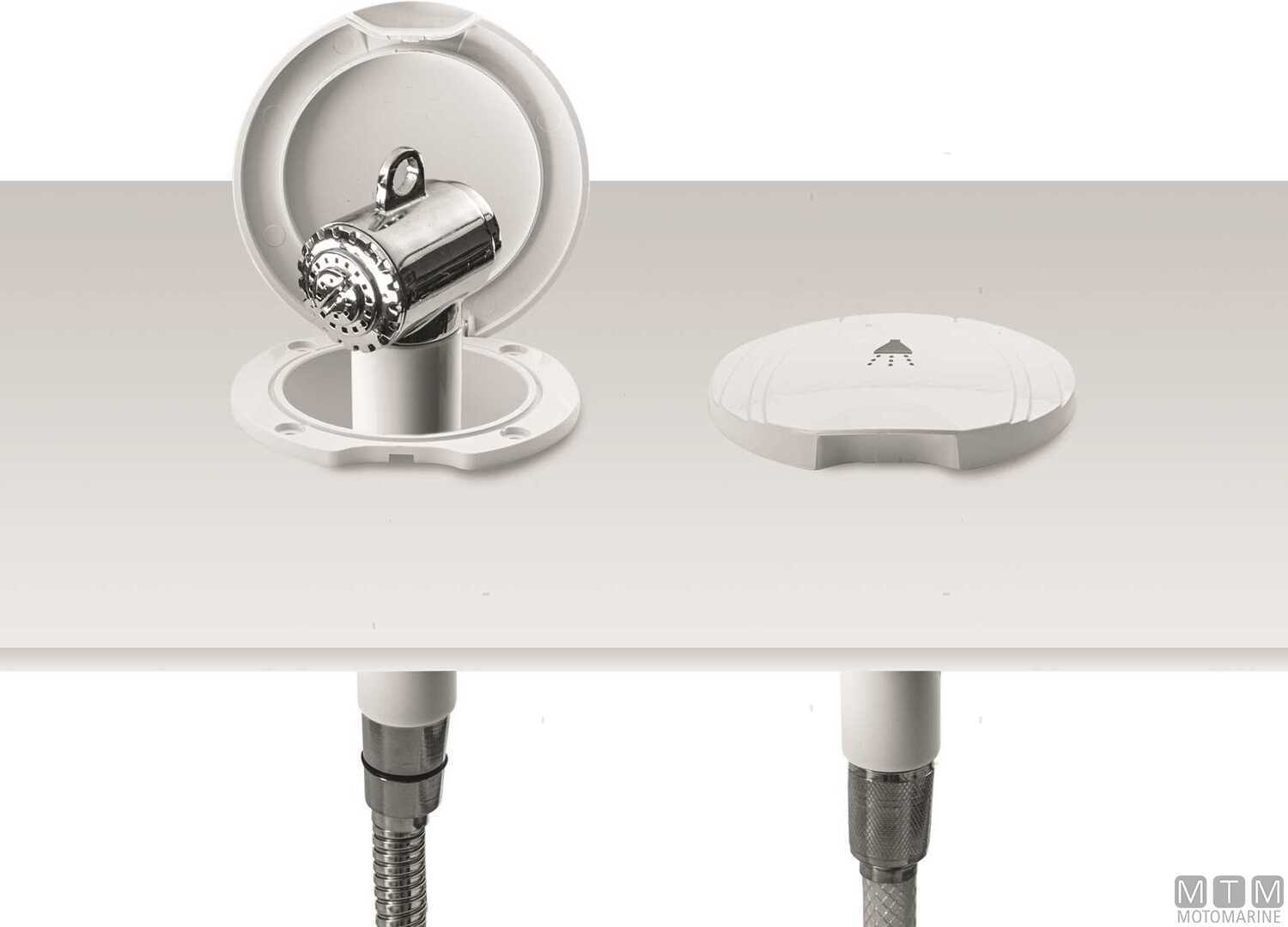 Image Tubo Doccia Inox 2.2m Terminali 1/2"-1/2"