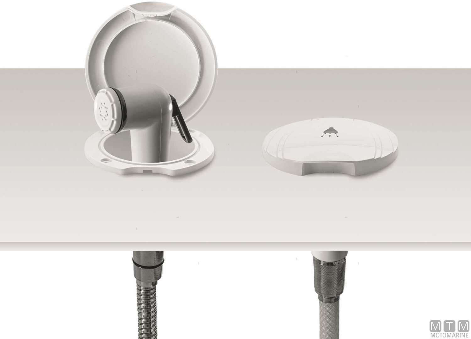 Image Tubo Doccia Inox 2.2m Terminali 1/2"-1/2"