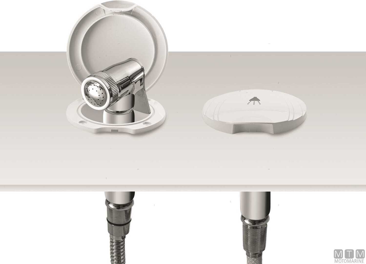 Image Tubo Doccia Inox 2.2m Terminali 1/2"-1/2"