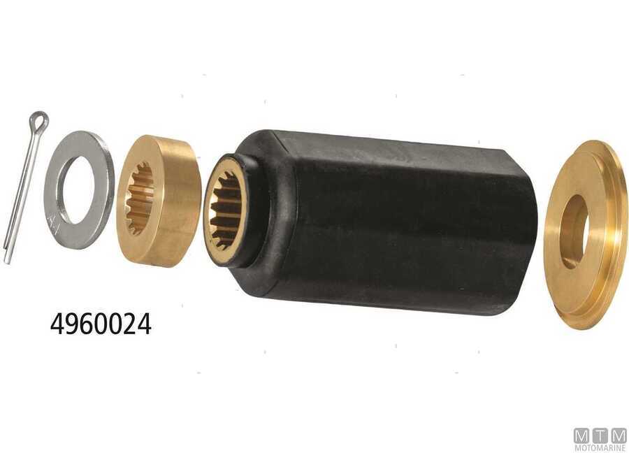Elica In Acciaio Inox 3 Lame Per Suzuki 35-65HP - 13 Denti Spline, Misure 11 1/4 X 14