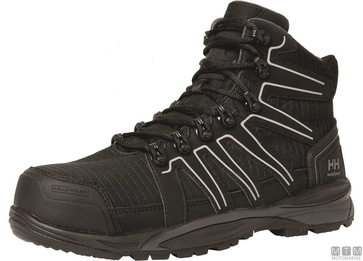 Image Scarpe Antinfortunistiche H/h Ww Manchester Mid 930 Nero 40