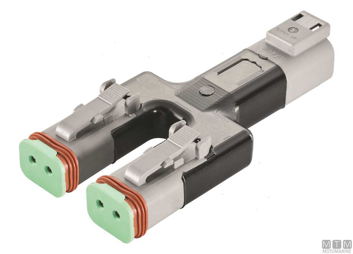 Image Connettore Deutsch Superseal Y Splitter 2 Poli