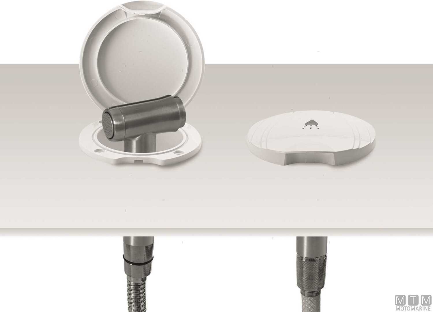 Image Tubo Doccia Inox 2.2m Terminali 1/2"-1/2"