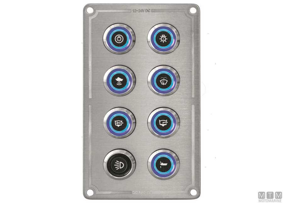 Pannello in Acciaio Inox con Pulsanti Inox-img2102500_2.jpg