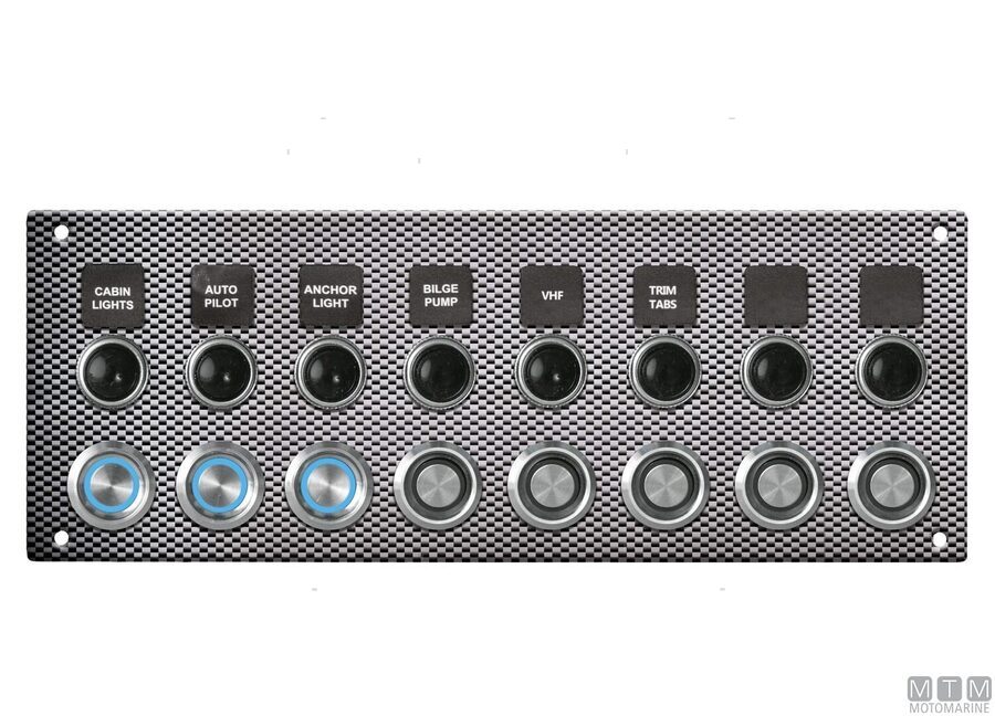 Pannello Aluminum Carbon con Pulsanti Inox e Valvole-img2102540_2.jpg