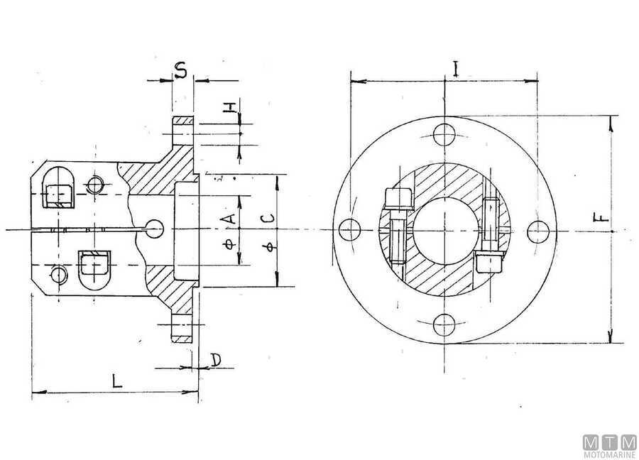 Flangia di Accoppiamento per Asse Portaelica in Acciaio al Carbonio C45-img4822801_3.jpg