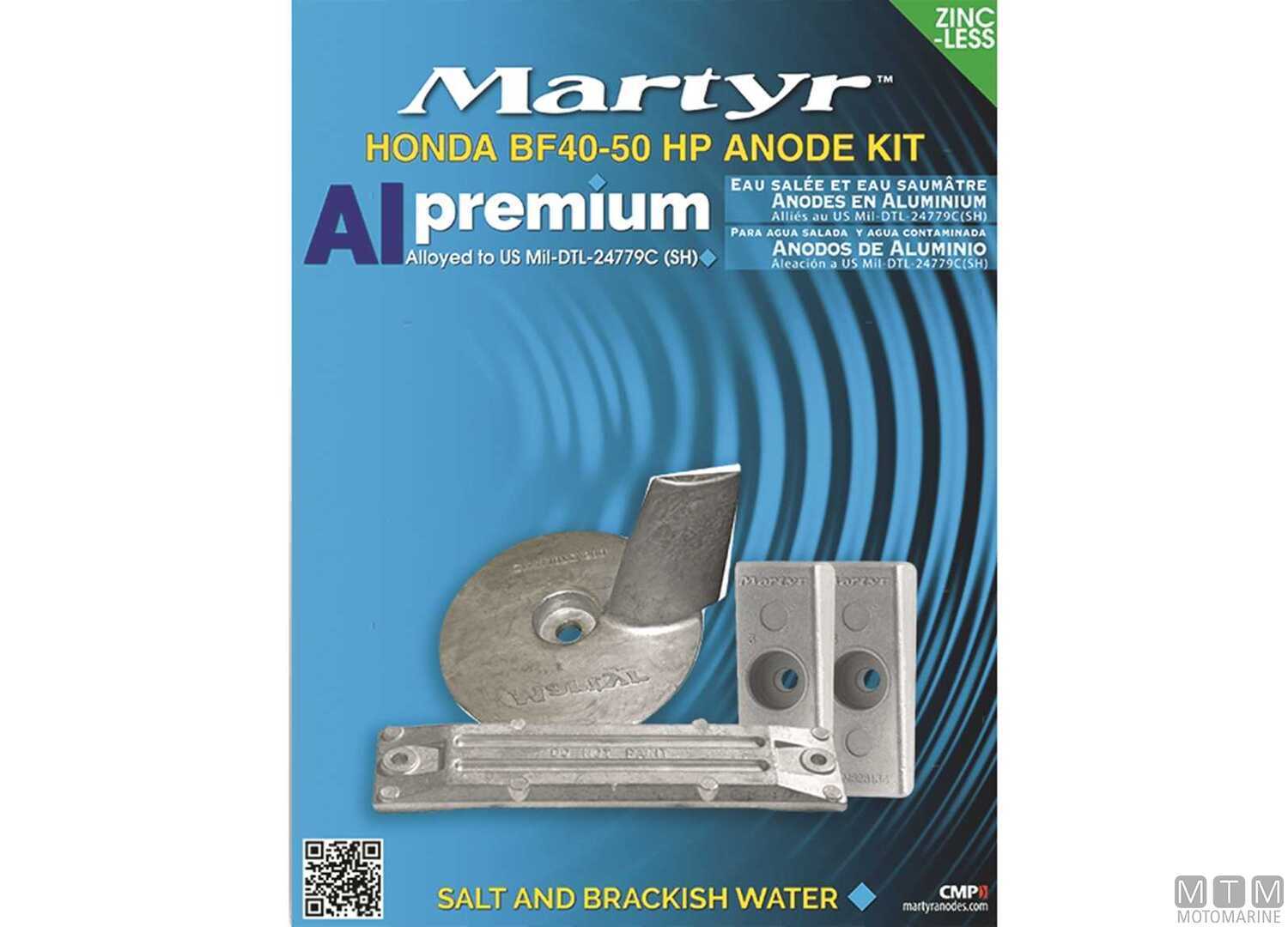 Image Aluminum Anode Kit for Honda BF40/50