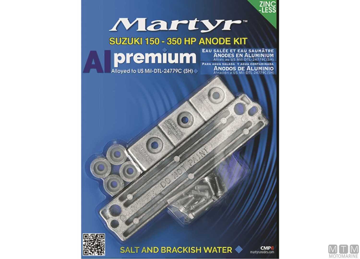 Image Aluminum Anode Kit for Suzuki 150-350HP