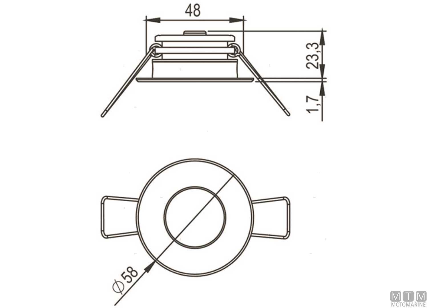 Faretto Led Luce Naturale Astel Intensa Acciaio Inox Ø58mm-img2148802_.jpg