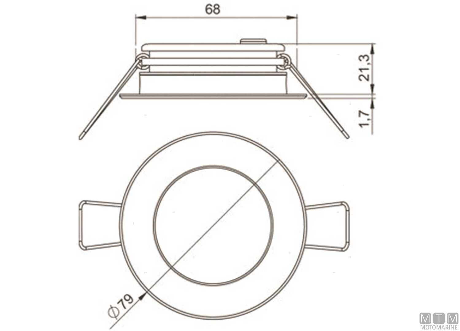 Faretto Led Luce Calda Astel Intensa Acciaio Inox Ø79mm-img2148830_.jpg
